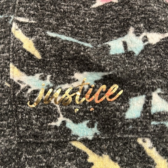 JUSTICE SOFT HOODIE JOGGER SET KIDS 7/8 - Picture 4 of 12